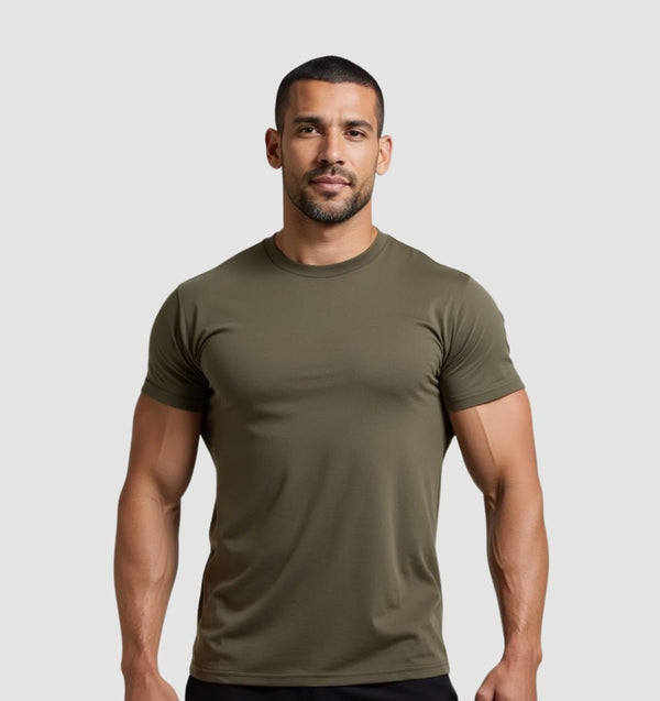 Tech Tee – Combat Green
